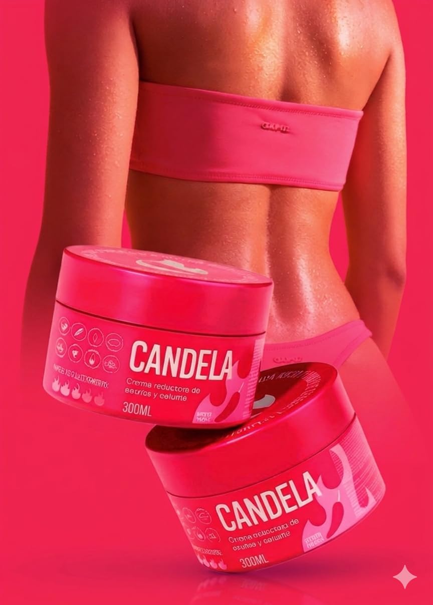CANDELA Crema Reductora de Estrías y Celulitis
