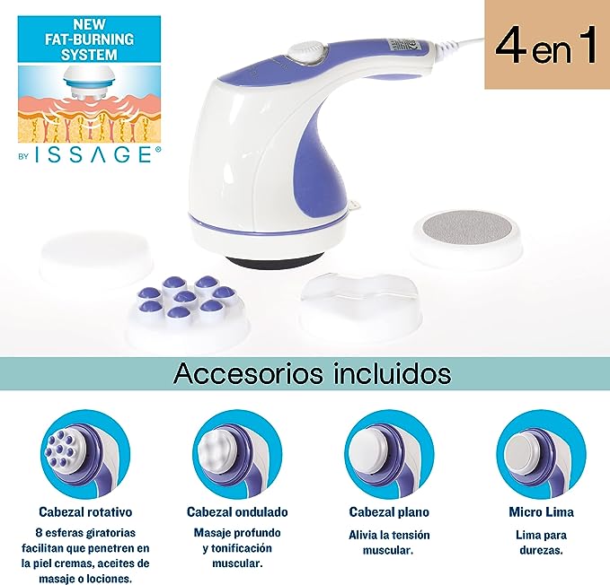 Masajeador 4 en 1 anticelulítico